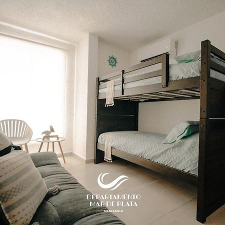 Hermoso Departamento Nuevo A 50 Metros De Playa!! Manzanillo Kültér fotó