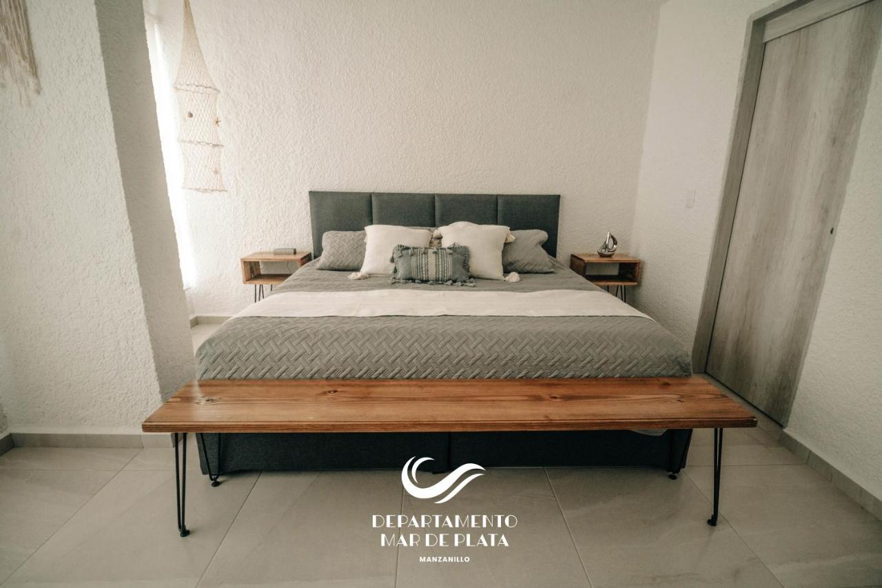 Hermoso Departamento Nuevo A 50 Metros De Playa!! Manzanillo Kültér fotó