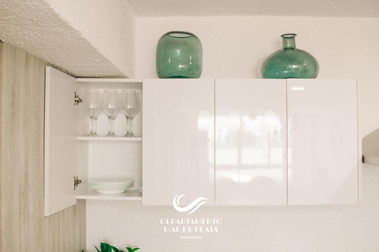 Hermoso Departamento Nuevo A 50 Metros De Playa!! Manzanillo Kültér fotó