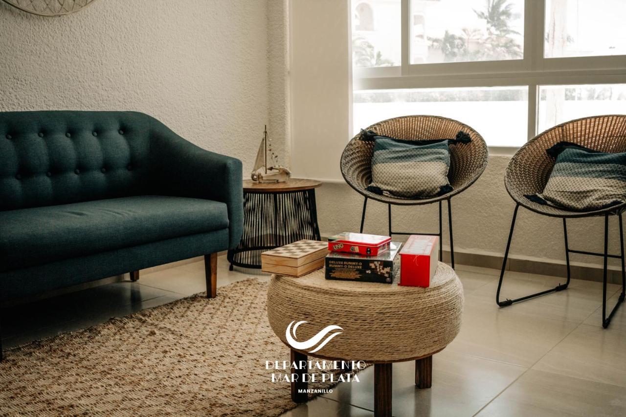 Hermoso Departamento Nuevo A 50 Metros De Playa!! Manzanillo Kültér fotó