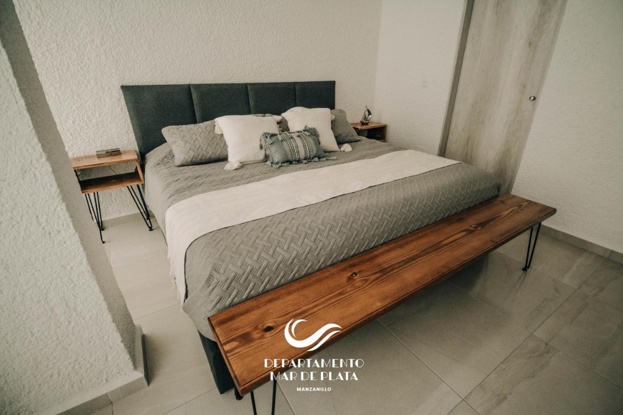 Hermoso Departamento Nuevo A 50 Metros De Playa!! Manzanillo Kültér fotó