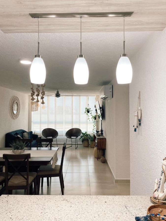 Hermoso Departamento Nuevo A 50 Metros De Playa!! Manzanillo Kültér fotó