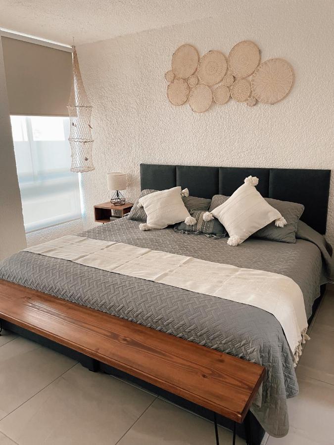 Hermoso Departamento Nuevo A 50 Metros De Playa!! Manzanillo Kültér fotó